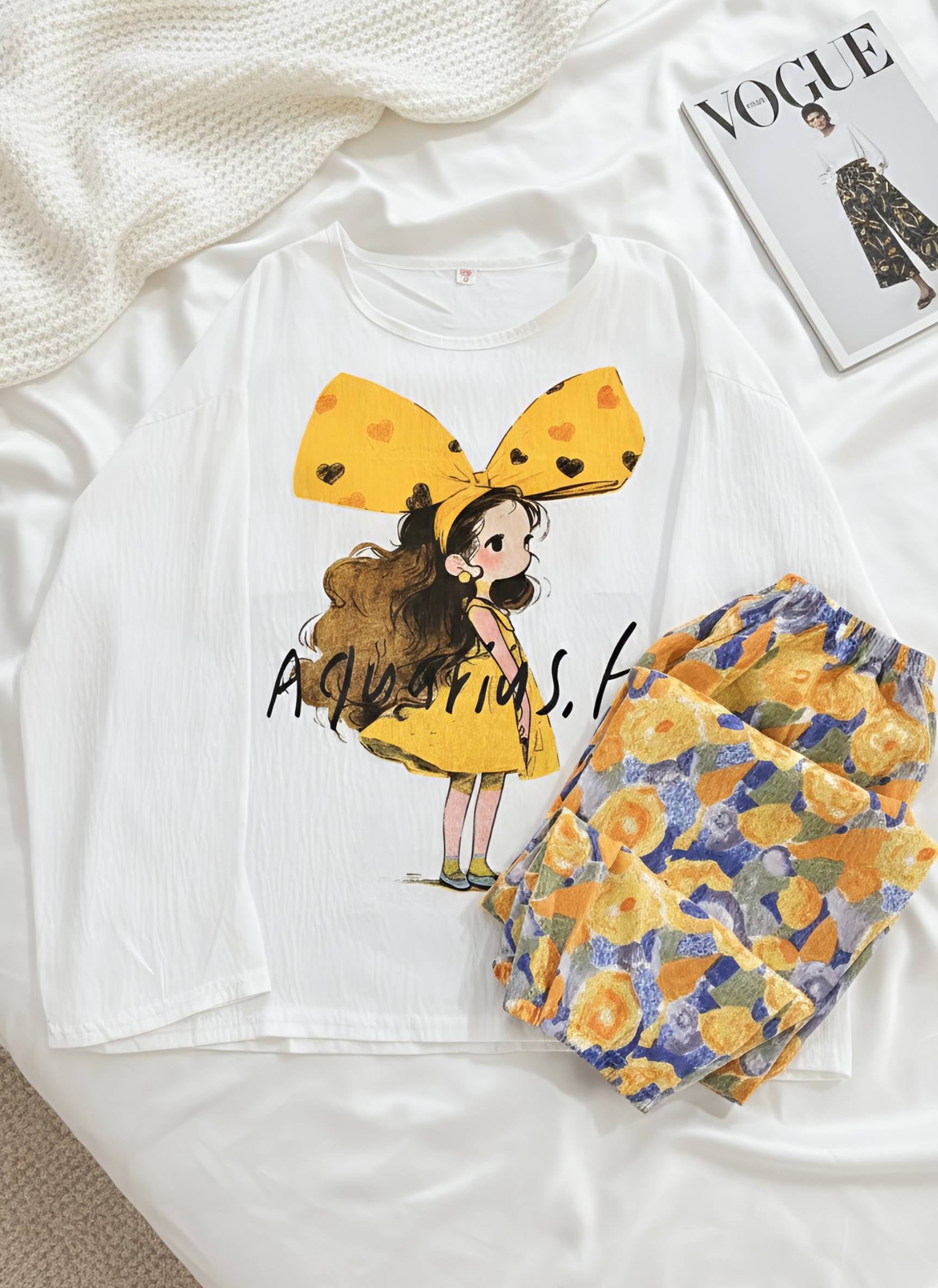 انیمیشنی دختر زرد