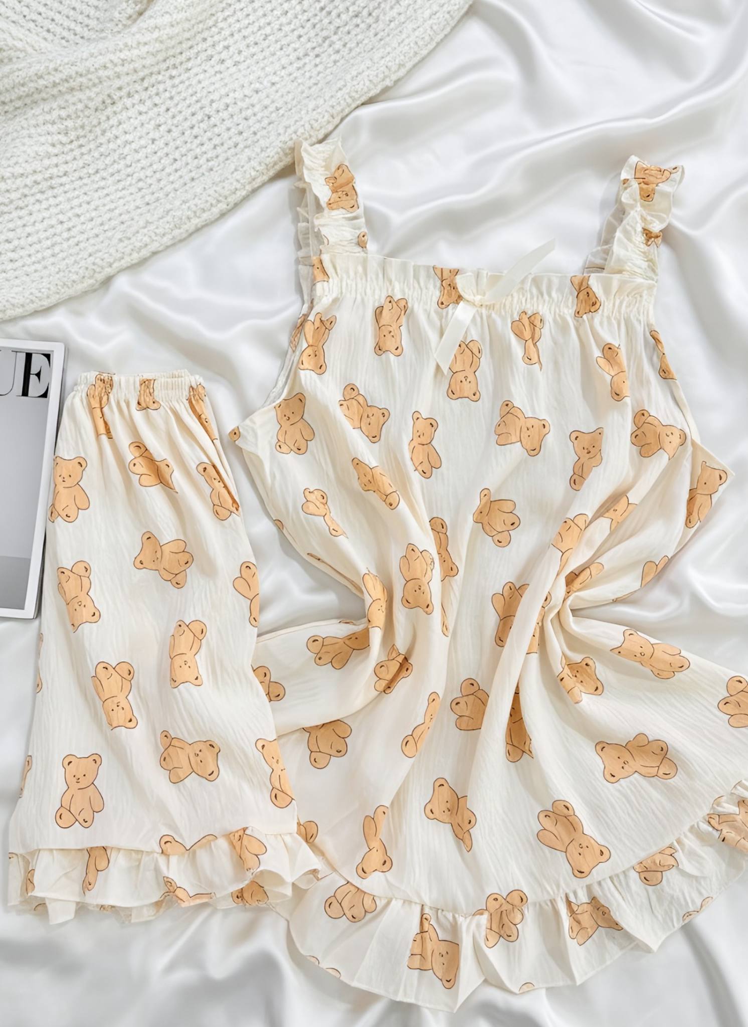 تاپ شرتک خرس خردلی