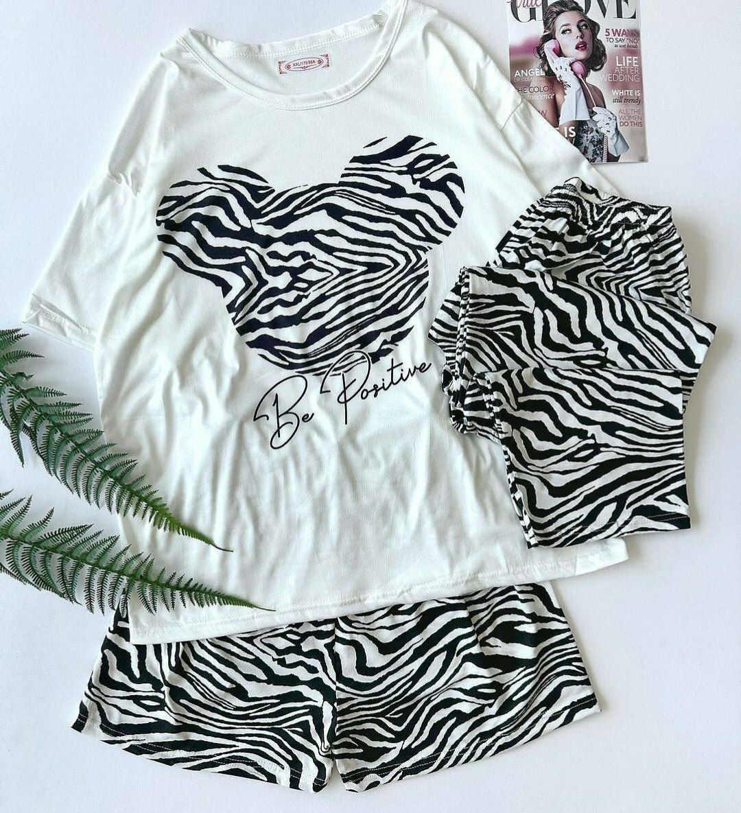 ست سه تیکه گورخری