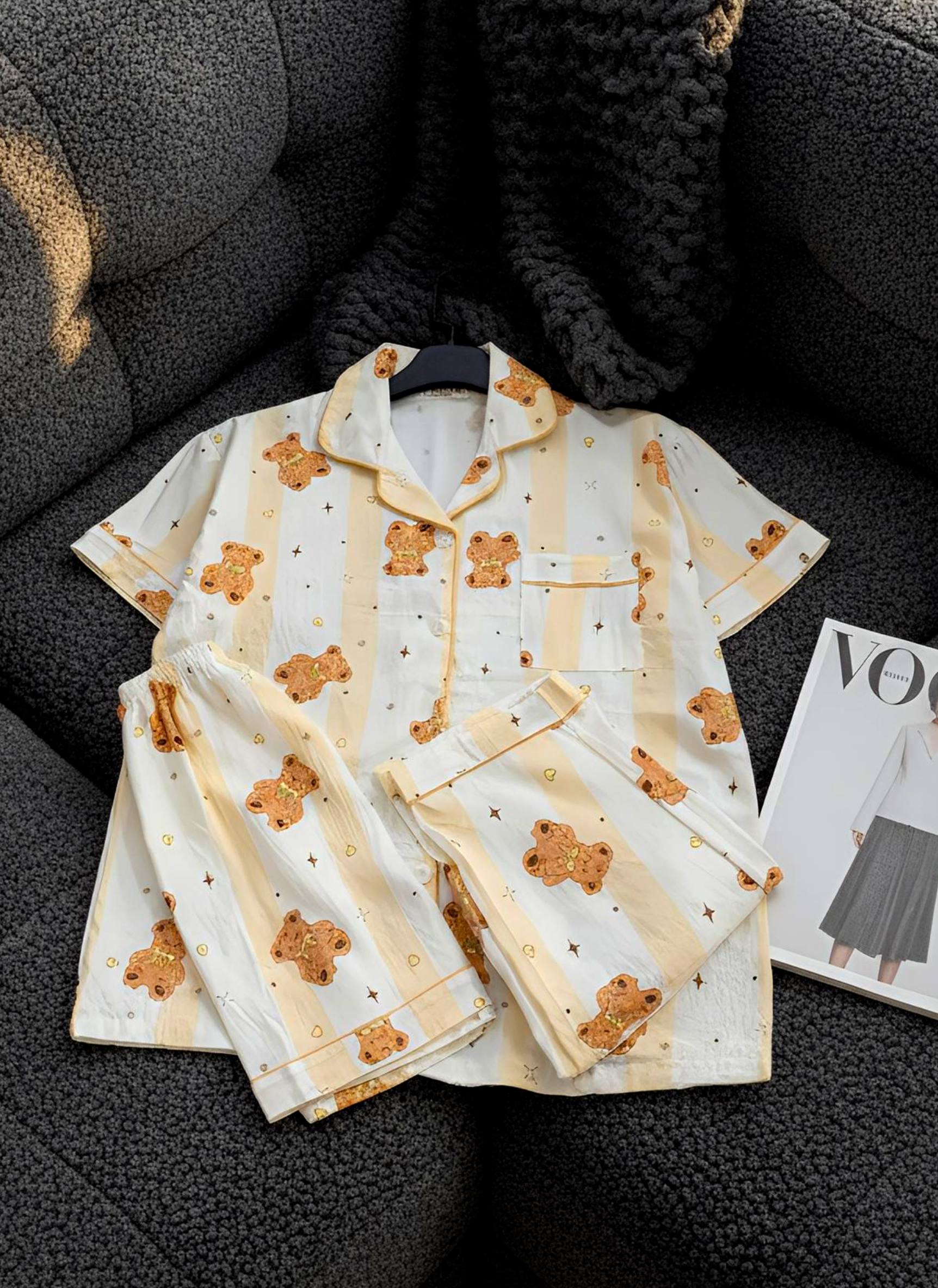 آستین کوتاه تدی نارنجی