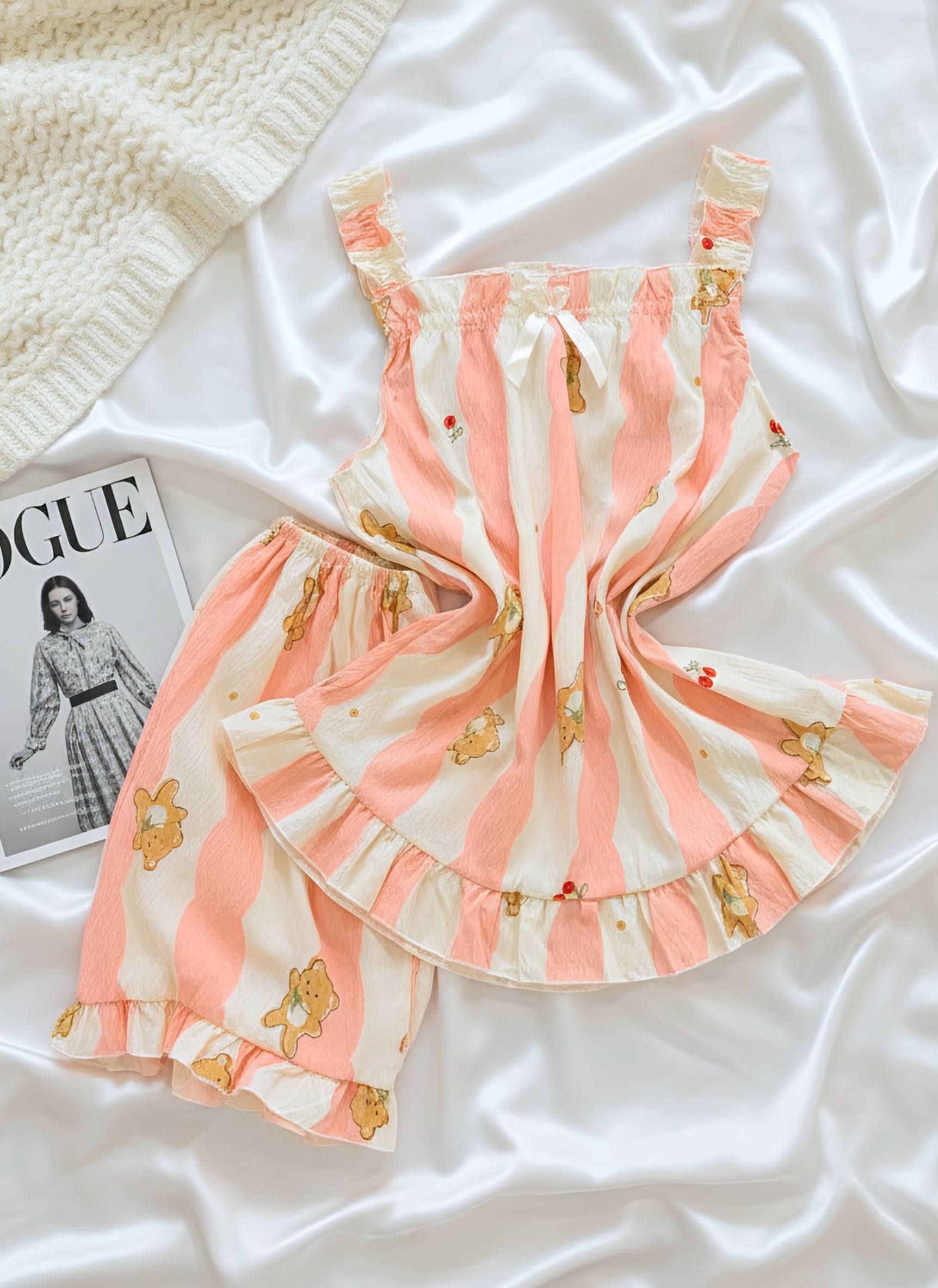 تاپ شرتک تدی صورتی