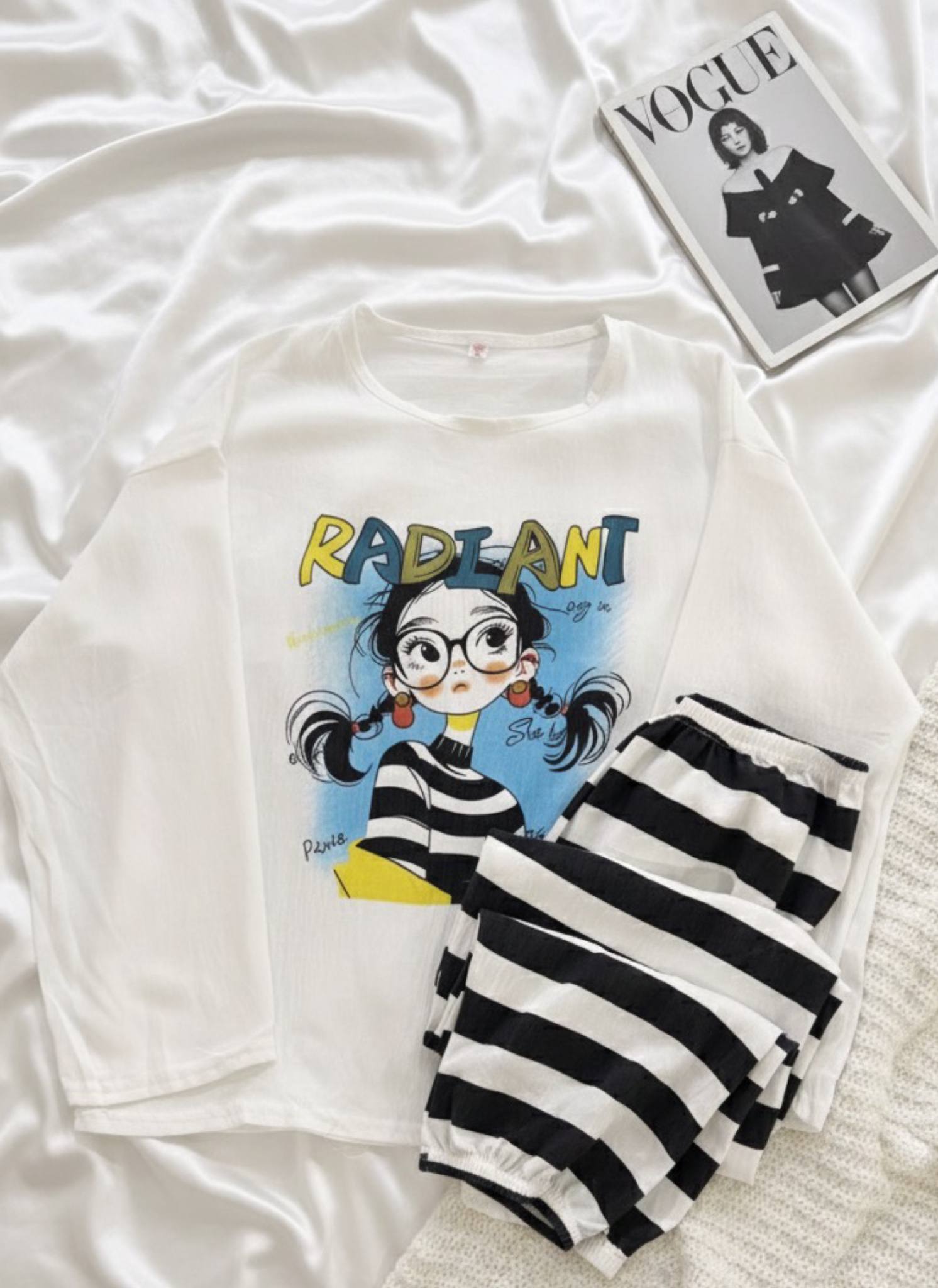 انیمیشنی دختر راه راه