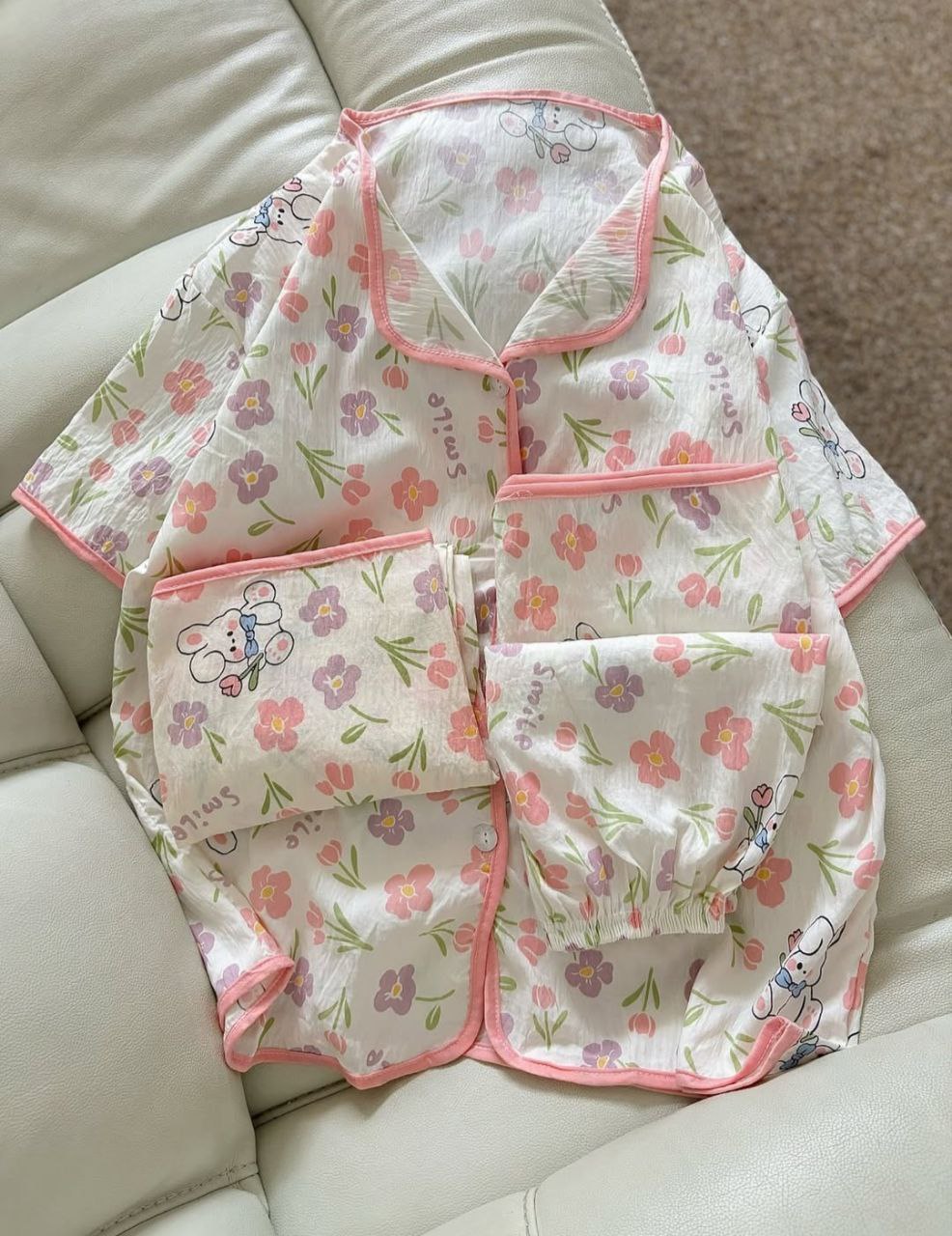 سه تیکه کریشه گل‌بنفش خرگوشی