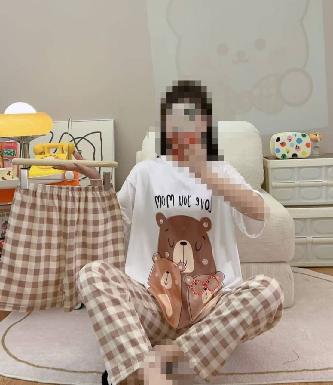 سه تیکه خرس مادر سفید