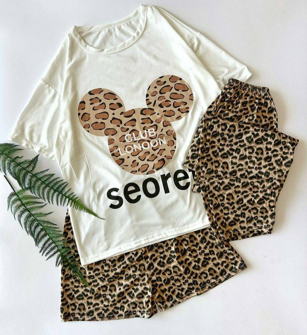 ست سه تیکه پلنگی